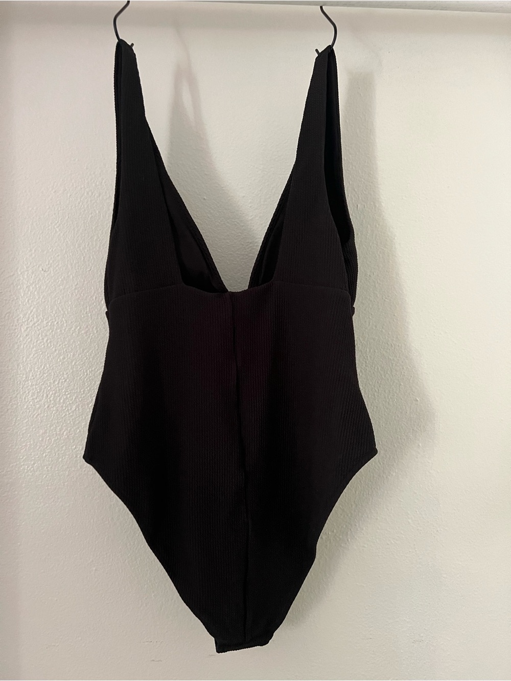 H&M black one piece bathing swim suit